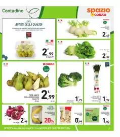Volantino Spazio Conad Pagina 11: Pere Abate Conad Percorso Qualità €2,99