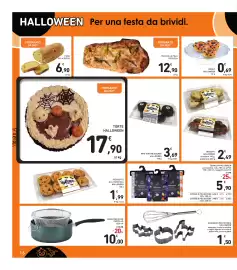 Volantino Spazio Conad Pagina 16: TOVAGLIA HALLOWEEN €5,90, FRIGGITRICE CON CESTELLO €10,00