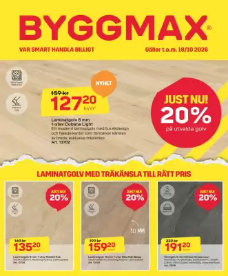 Byggmax (giltig till och med 19-10)