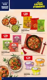 Volantino ALDI settimana 43 Pagina 18: Asia Green Garden Udon Bowl €1,49, Asia Green Garden Snack Asiatici €1,89