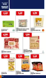 Volantino ALDI settimana 43 Pagina 20: Snack Fun Patatine Croccanti XXL €2,19, Sapori & Piaceri Stiracche €1,59