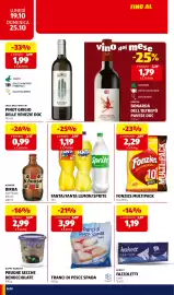 Volantino ALDI settimana 43 Pagina 22: Tranci di pesce spada €3,99, Fanta/Fanta Lemon/Sprite €1,19