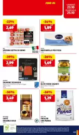 Volantino ALDI settimana 43 Pagina 23: Barissimo Caffè Solubile Gold €3,49, Olive verdi giganti €1,69