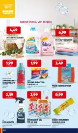 Volantino ALDI settimana 43 Pagina 24: Vileda spugna ondattiva colors €1,99, ViroSac sacchi rifiuti con maniglie €0,99