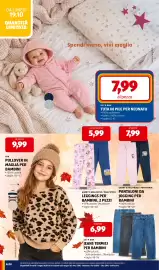 Volantino ALDI settimana 43 Pagina 28: Tuta in pile per neonato Lily & Dan €7,99, Pullover in maglia per bambini €9,99