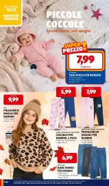 Volantino ALDI | ALDI Offerte da Lunedi 19 Ottobre Pagina 28: Tuta in pile per neonato Lily & Dan €7,99