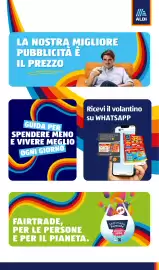 Volantino ALDI settimana 43 Pagina 3: LA NOSTRA MIGLIORE PUBBLICITÀ È IL PREZZO ALDI GUIDA PER SPENDERE MENO E VIVERE MEGLIO