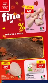Volantino ALDI settimana 43 Pagina 6: Il Podere bocconcini di petto di pollo €3,49, Il podere petto di pollo intero €3,99