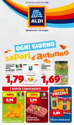 ALDI | ALDI Offerte da Lunedi 19 Ottobre (valido fino al 25-10)