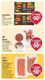 Delhaize folder week 42 Pagina 15: Hertenburgers of -vleesballetjes €8,99, Mr-big mouth buns €4,49