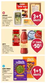 Delhaize folder week 42 Pagina 8: Marie Thumas diepgevroren groenten €4,49, Mutti tomatensaus €4,58