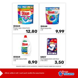 Volantino Iper Tosano settimana 42 Pagina 20: Dixan Liquido class/color €8,90, Dixan Discs assortito €9,99
