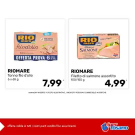 Volantino Iper Tosano settimana 42 Pagina 11: Riomare Tonno filo d'olio €7,99, Riomare Filetto di salmone assortito €4,99