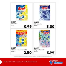 Volantino Iper Tosano settimana 42 Pagina 14: Bref WC lemon/power assortito €2,50, Bref WC pino/lavanda €3,99