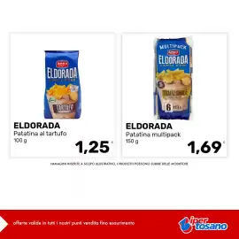 Volantino Iper Tosano settimana 42 Pagina 9: Eldorada Patatina multipack €1,69, Eldorada Patatina al tartufo €1,25