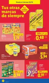 Catálogo Lidl semana 43 Página 34: Cheetos Pandilla €0,91, Coca Cola Coca Cola Zero Zero €7,52