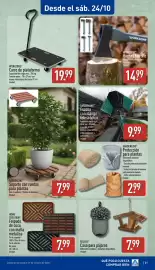 Folleto ALDI semana 43 Página 21: GARDENLINE Soporte con ruedas para plantas €7,99