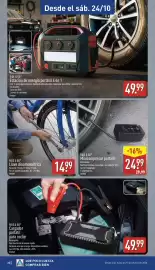 Folleto ALDI semana 43 Página 22: Ride & Go Cargador portátil para coche €49,99, Ride & Go Llave dinamométrica €14,99