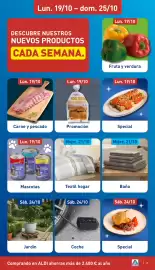 Folleto ALDI semana 43 Página 3: Lun. 19/10 - dom. 25/10 DESCUBRE NUESTROS NUEVOS PRODUCTOS CADA SEMANA. Lun. 19/10 Lun