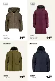 Scapino folder Pagina 17: Twoday winterjas €34,99, Unsigned winterjas €34,99