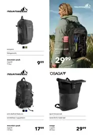 Scapino folder Pagina 21: Mountain peak rugzak €29,99, Osaga rugzak €29,99