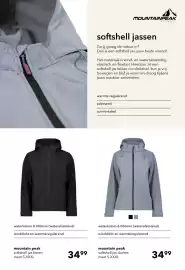 Scapino folder Pagina 4: Mountain peak softshell jas dames €34,99, Mountain peak softshell jas heren €34,99