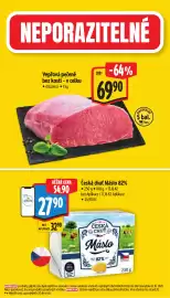 Albert leták | Supermarket Strana 2: Vepřová pečeně bez kosti – v celku €69,90, Česká chuť Máslo 82% €27,90