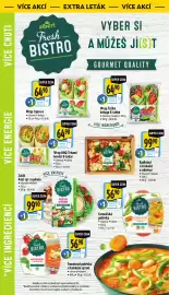 Albert leták | Supermarket Strana 40: Salát Kozí sýr a quinoa €99,90, Wrap Čočka beluga & tahini €64,90