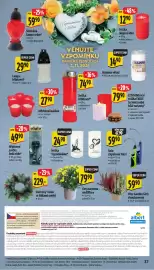 Albert leták týden 42 Strana 47: Hřbitovní svíčka šedá růže €49,90, Solo Zapalovač flexi €59,90