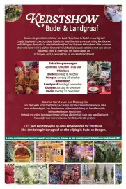 Van Cranenbroek folder Pagina 3: Lake KERSTSHOW Budel & Landgraaf Bezoek de grootste kerstshow van Zuid-Nederland in Budel