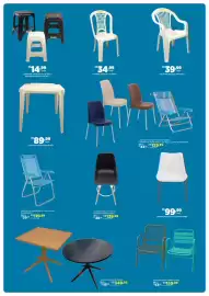 Catálogo DB Supermercados Página 8: Home - cadeira le praia azul claro €119,99