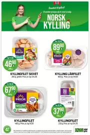 Kiwi kundeavis uke 42 Side 2: KYLLING LÅRFILET €89,90, KYLLINGFILET SKIVET €46,90