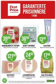 Kiwi kundeavis uke 42 Side 22: KOKT SKINKE €36,90, JORDBÆRSYLTETØY €39,90