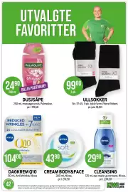 Kiwi kundeavis uke 42 Side 25: ULLSOKKER €99,00, DAGKREM Q10 €104,00