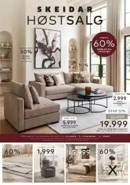 Skeidar kundeavis Side 1: BASIC COVER €2.199,00, OSLO KONTINENTALSENG €5.999,00