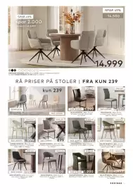 Skeidar kundeavis Side 13: CELINA SPISESTOL €1.299,00, NERO SPISESTOL €999,00