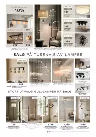 Skeidar kundeavis Side 21: LUNA PLAFOND €349,00, TUBE DOBBEL GULVLAMPE €749,00