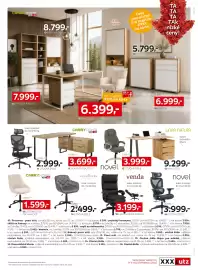 XXXLutz leták Strana 13: Venda 15 kancelářské křeslo €3.199,00, Landscape 14 otočná židle €2.499,00