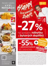 XXXLutz leták Strana 3: XXXLutz řízek + Čepované pivo Staropramen Extra Chmel 0,5L €139,00