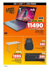 Power reklamblad vecka 42 Sida 14: Lenovo Yoga Slim 7 14AGP11 €11.490,00, Ferrelli ryggsäck €349,00