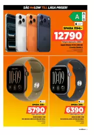 Power reklamblad vecka 42 Sida 21: Apple Series 12 GPS + Cell €5.790,00, Apple iPhone 17 Pro 256 GB €12.790,00