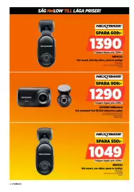 Power reklamblad vecka 42 Sida 26: Nextbase 222XRWC bilkamera €1.290,00, Nextbase nbpico1 €1.049,00