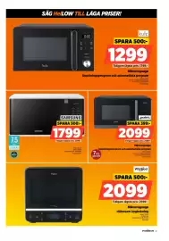Power reklamblad vecka 42 Sida 41: Whirlpool mikrovågsugn €2.099,00, Point mikrovågsugn €2.099,00