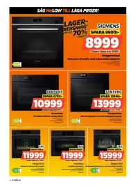 Power reklamblad vecka 42 Sida 44: Samsung inbyggnadsugn €13.999,00, Samsung Kompaktugn €10.999,00