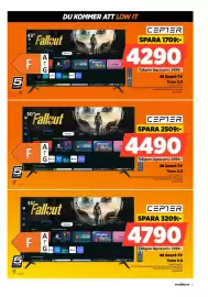 Power reklamblad vecka 42 Sida 5: Cepter 4K Smart-TV €4.790,00, Cepter 4K Smart-TV Tizen 8.0 €4.490,00