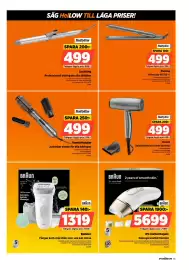 Power reklamblad vecka 42 Sida 65: Braun epilator silk épil 7 €1.319,00, BabyLiss varmluftstyler €499,00