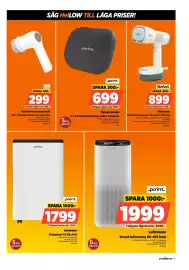 Power reklamblad vecka 42 Sida 67: Point ryggmassage €699,00, Tefal klädångare €899,00