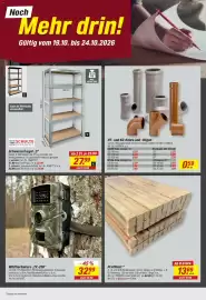Toom Baumarkt Prospekt woche 43 Seite 2: Profilholz €13,69, Wildtierkamera "TX-256" €32,99
