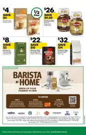 Woolworths catalogue week 42 Page 37: Nescafé Coffee Sachets-10 €4,00, Moccona Freeze Dried Coffee €26,00