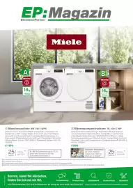 EP Prospekt Seite 1: Miele Waschmaschine WK 720 I WPS €1.199,00, Miele Wärmepumpentrockner TK 100 C WP €899,00